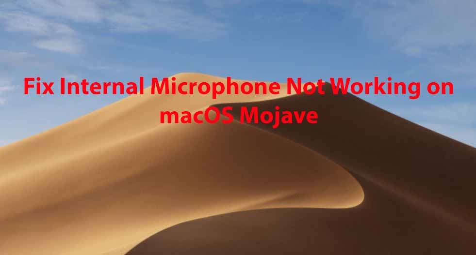 Skype For Business Microphone Not Working Mac Mojave